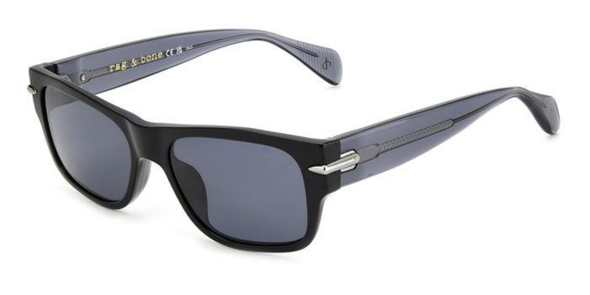 Image of Rag & Bone RNB5057/S 807/IR Óculos de Sol Pretos Masculino BRLPT