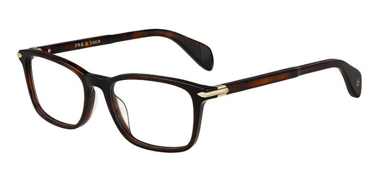 Image of Rag & Bone RNB7016 086 Óculos de Grau Marrons Masculino PRT