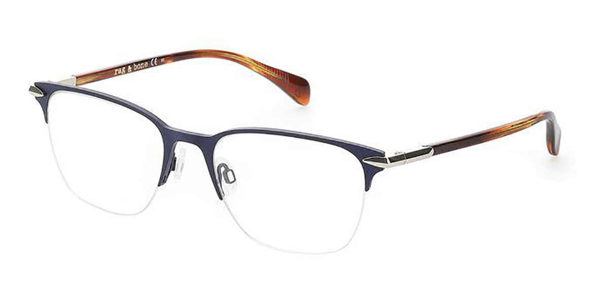 Image of Rag & Bone RNB7029 FLL Óculos de Grau Azuis Masculino BRLPT