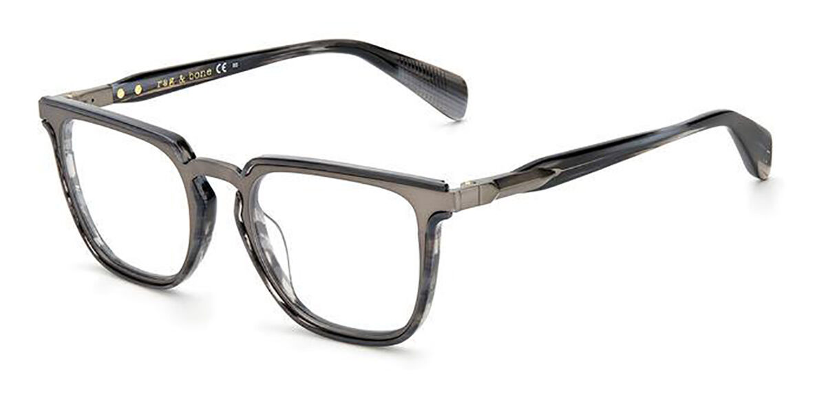 Image of Rag & Bone RNB7039 2W8 Óculos de Grau Cinzas Masculino BRLPT