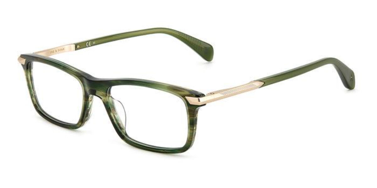 Image of Rag & Bone RNB7050 517 Óculos de Grau Verdes Masculino PRT