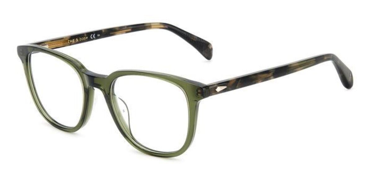 Image of Rag & Bone RNB7052 1ED Óculos de Grau Verdes Masculino BRLPT
