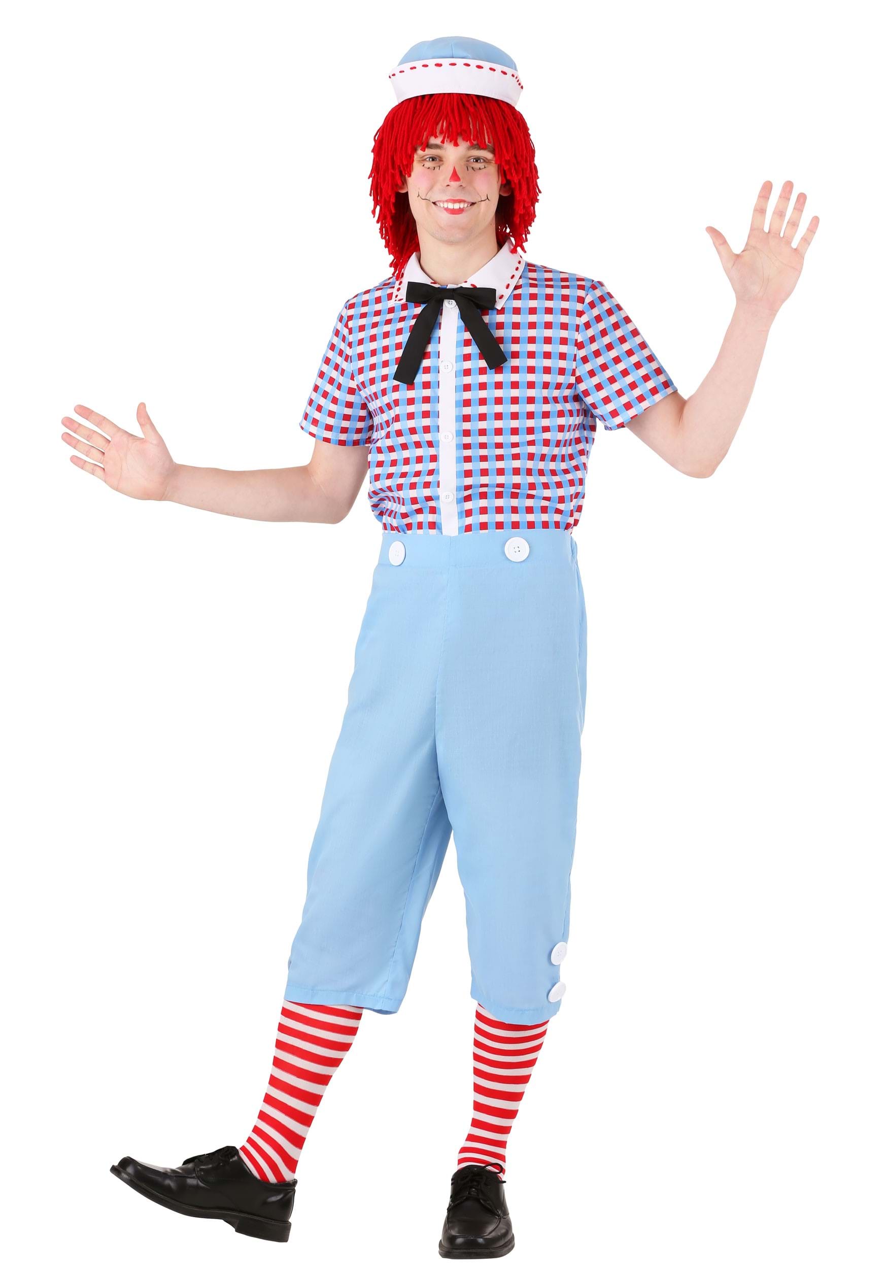 Image of Raggedy Andy Costume for Men ID FUN4020AD-L