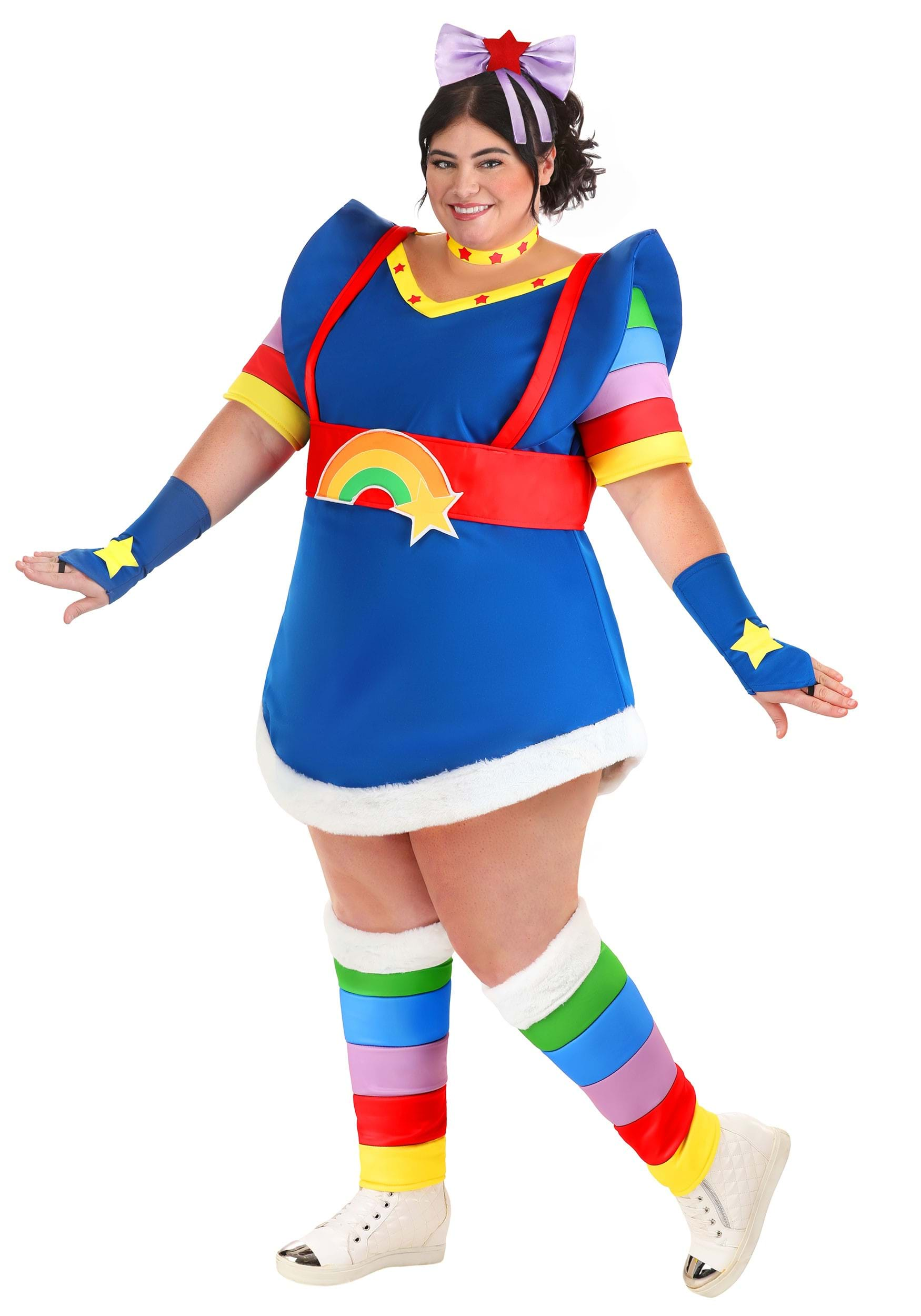 Image of Rainbow Brite Women's Plus Size Costume ID FUN6977PL-1X