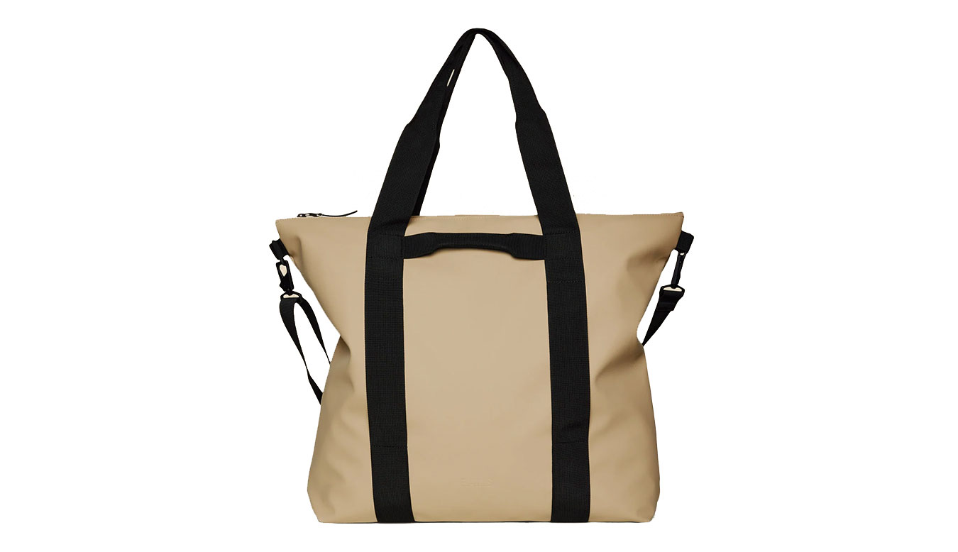 Image of Rains Tote Bag Sand DE