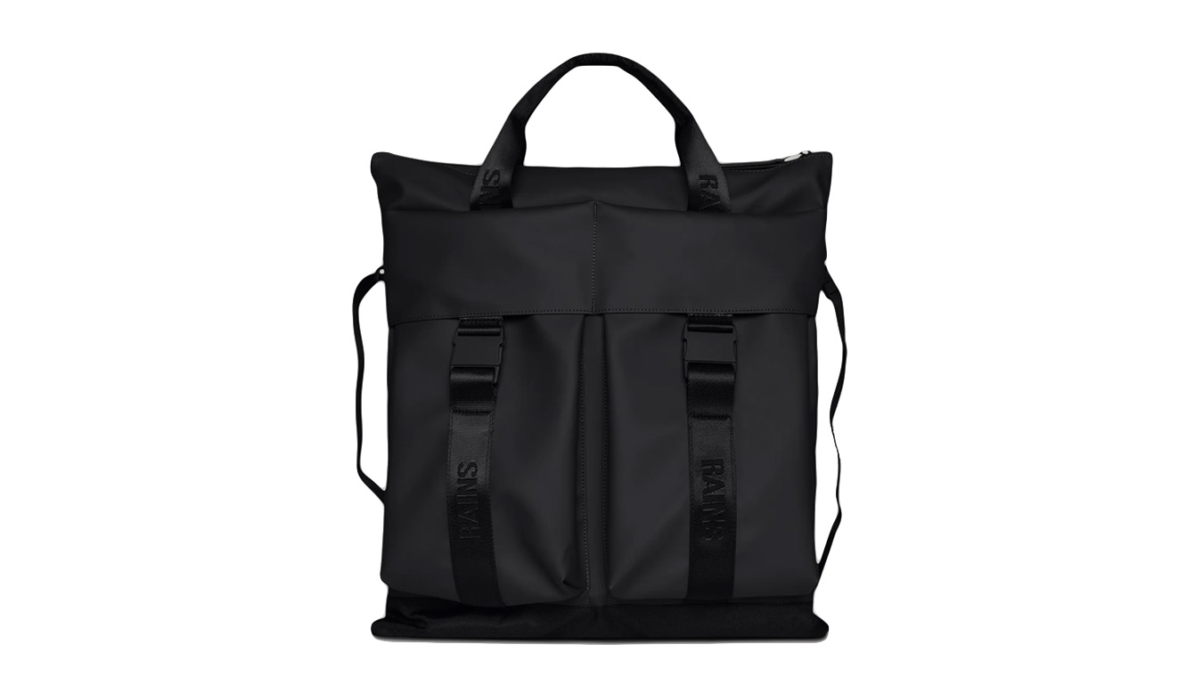 Image of Rains Trail Tote Bag Black US