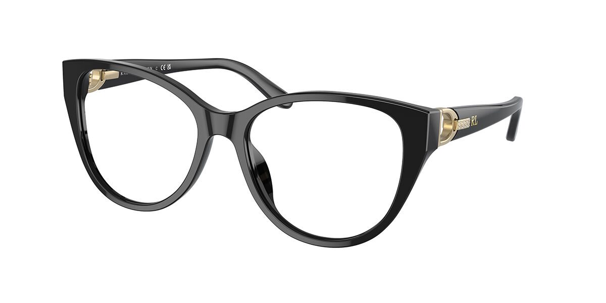 Image of Ralph Lauren RL6234BU Formato Asiático 5001 Óculos de Grau Pretos Feminino BRLPT