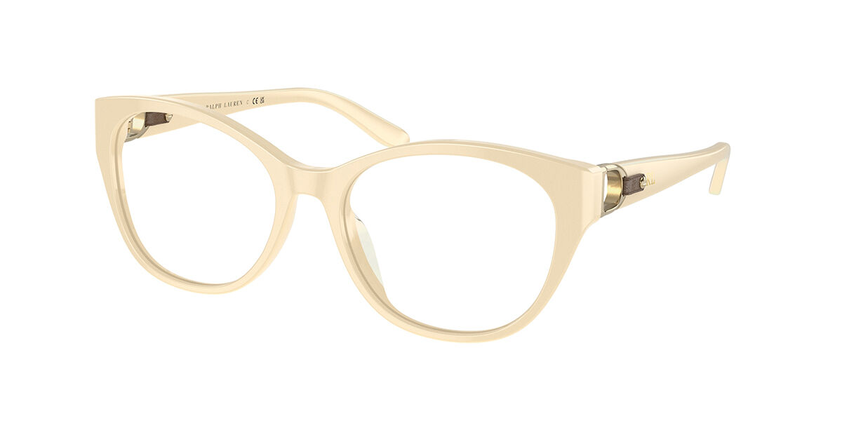 Image of Ralph Lauren RL6235QU Formato Asiático 6057 Óculos de Grau Dourados Feminino BRLPT