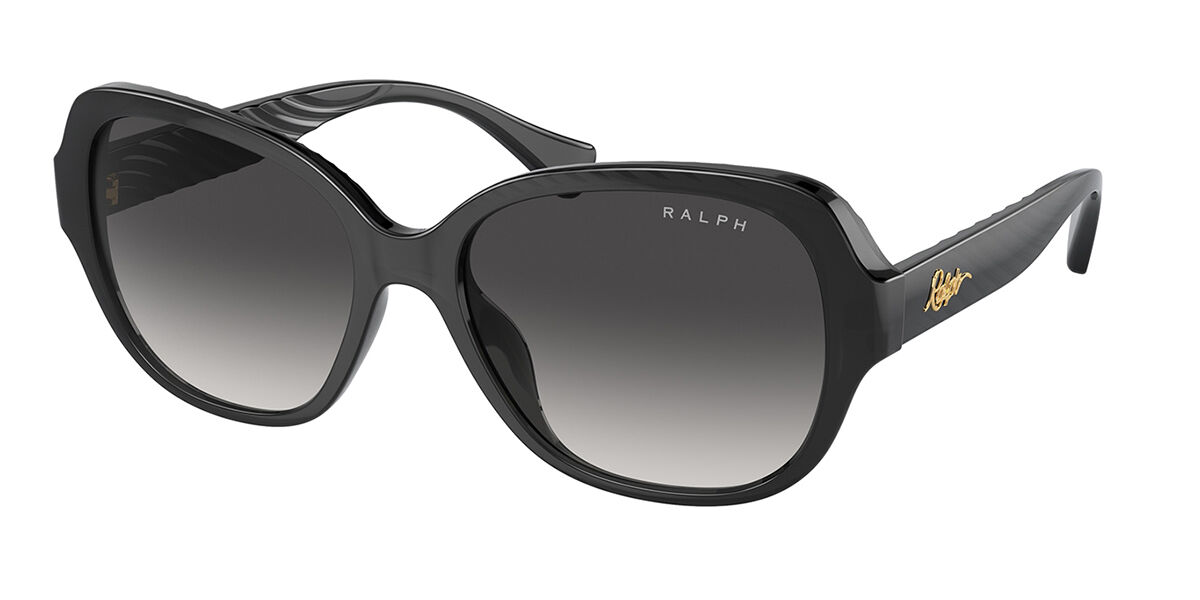 Image of Ralph by Ralph Lauren RA5316U 61578G 56 Svarta Solglasögon Kvinna SEK