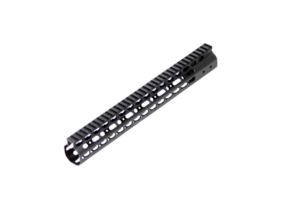 Image of Raptor Tactical Keymod Style Aluminum Free Float Rail System Black ID 687437822018