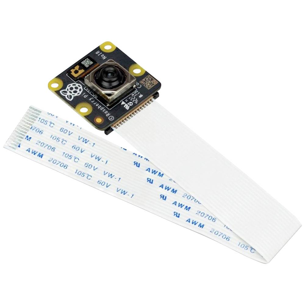 Image of Raspberry PiÂ® Camera Module 3 NoIR Camera Module 3 NoIR CMOS colour camera unit Compatible with (development kits):