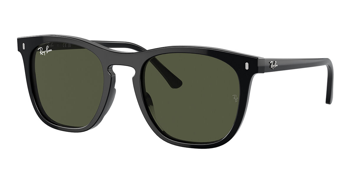 Image of Ray-Ban RB2210 901/31 Óculos de Sol Pretos Masculino BRLPT