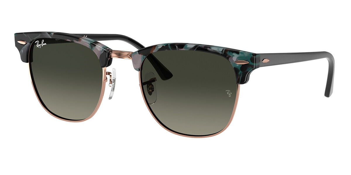 Image of Ray-Ban RB3016/S Clubmaster 125571 Óculos de Sol Verdes Masculino PRT