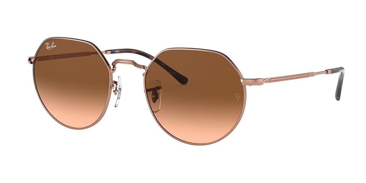 Image of Ray-Ban RB3565 Jack 9035A5 Óculos de Sol Marrons Masculino BRLPT