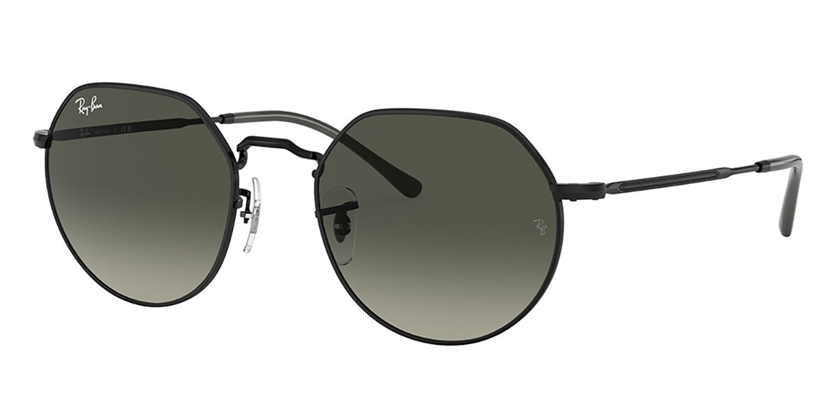 Image of Ray-Ban RB3565 Jack/S 002/71 Óculos de Sol Pretos Masculino BRLPT