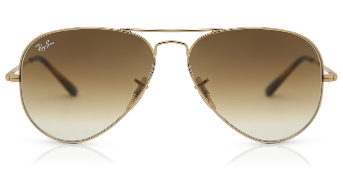 Image of Ray-Ban RB3689 914751 Óculos de Sol Dourados Masculino PRT