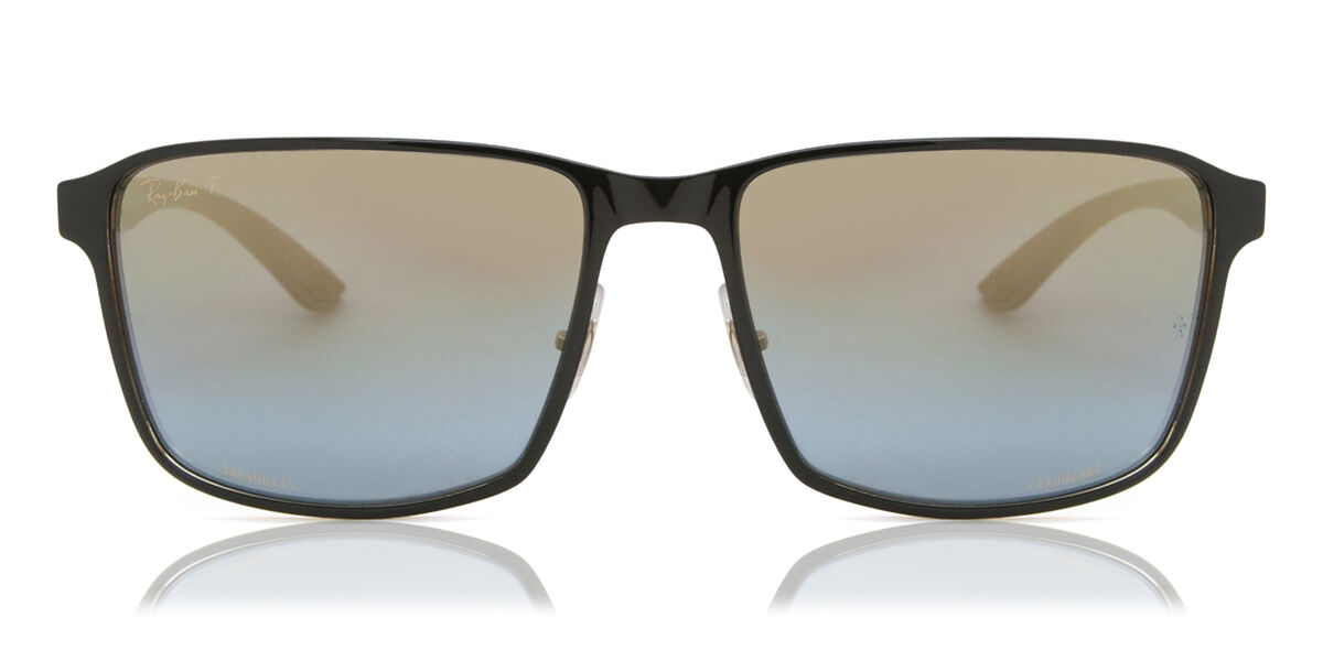 Image of Ray-Ban RB3721CH Polarized 187/J0 Óculos de Sol Pretos Masculino PRT