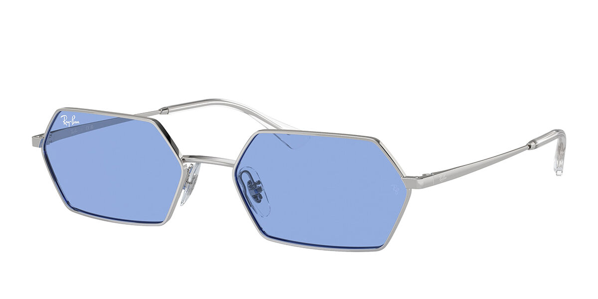 Image of Ray-Ban RB3728 Yevi 003/80 Óculos de Sol Prata Masculino PRT