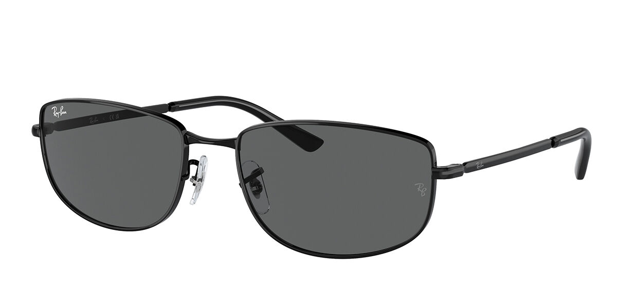 Image of Ray-Ban RB3732 002/B1 Óculos de Sol Pretos Masculino PRT