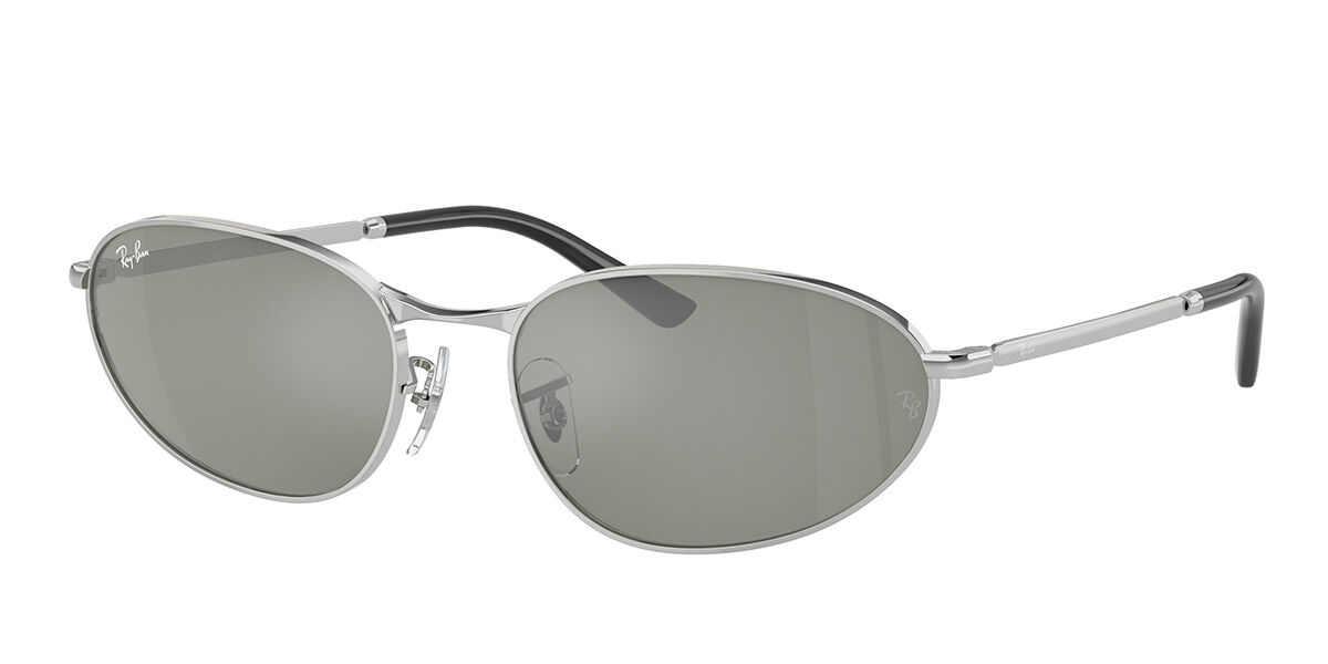 Image of Ray-Ban RB3734 003/40 Óculos de Sol Masculino Prata BRLPT