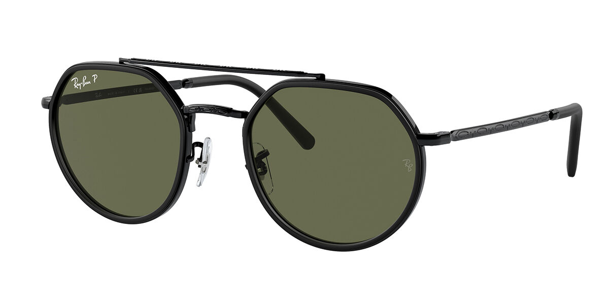 Image of Ray-Ban RB3765 Polarized 002/58 Óculos de Sol Pretos Masculino PRT