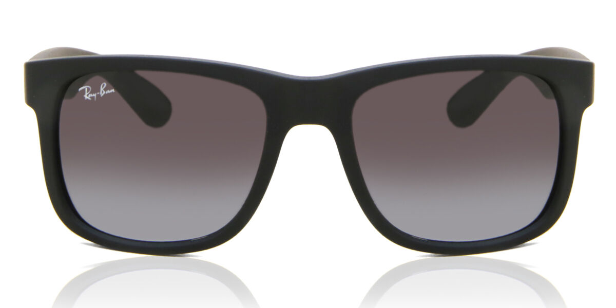 Image of Ray-Ban RB4165 Justin 601/8G Óculos de Sol Masculino Pretos BRLPT