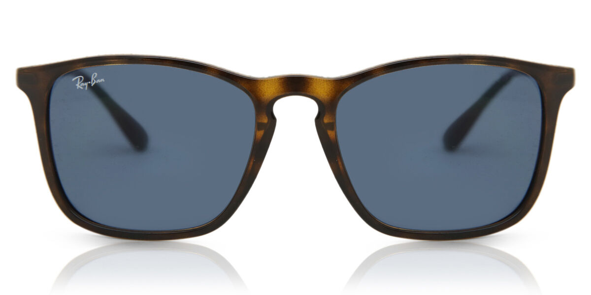 Image of Ray-Ban RB4187 Chris 639080 Óculos de Sol Tortoiseshell Masculino PRT