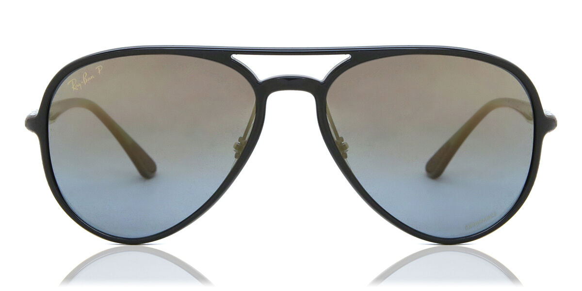 Image of Ray-Ban RB4320CH Polarized 601/J0 Óculos de Sol Pretos Masculino PRT