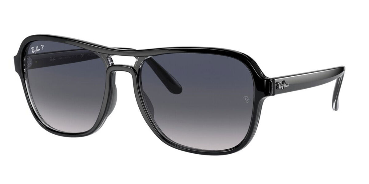 Image of Ray-Ban RB4356 State Side Polarized 654578 Óculos de Sol Pretos Masculino PRT