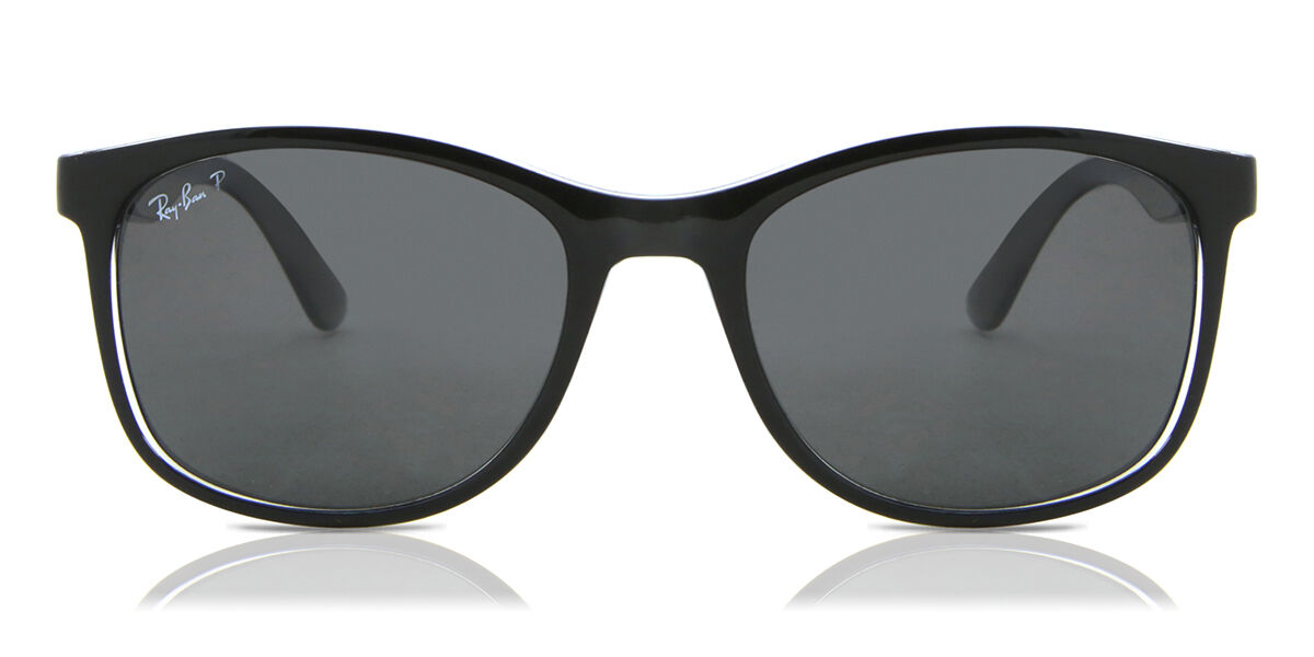 Image of Ray-Ban RB4374 Polarized 603948 Óculos de Sol Pretos Masculino PRT