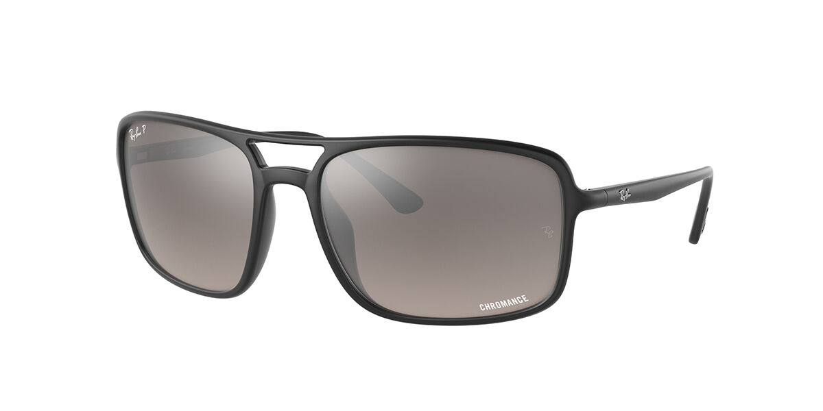 Image of Ray-Ban RB4375 Polarized 601S5J Óculos de Sol Pretos Masculino BRLPT