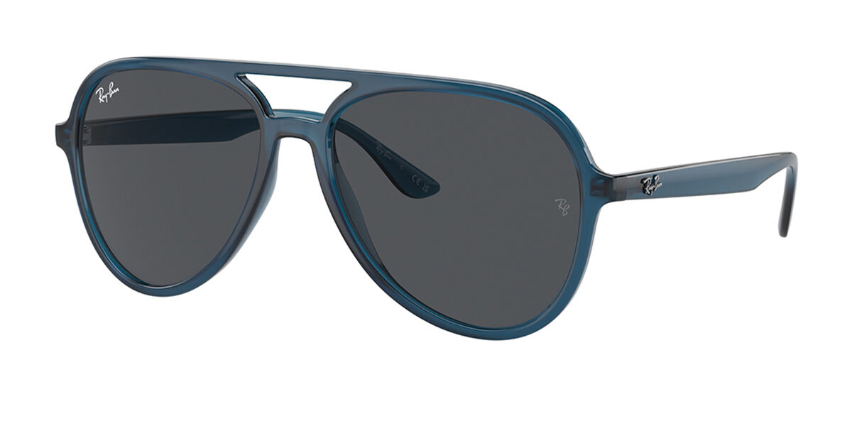 Image of Ray-Ban RB4376F Asian Fit 669487 Óculos de Sol Azuis Masculino PRT
