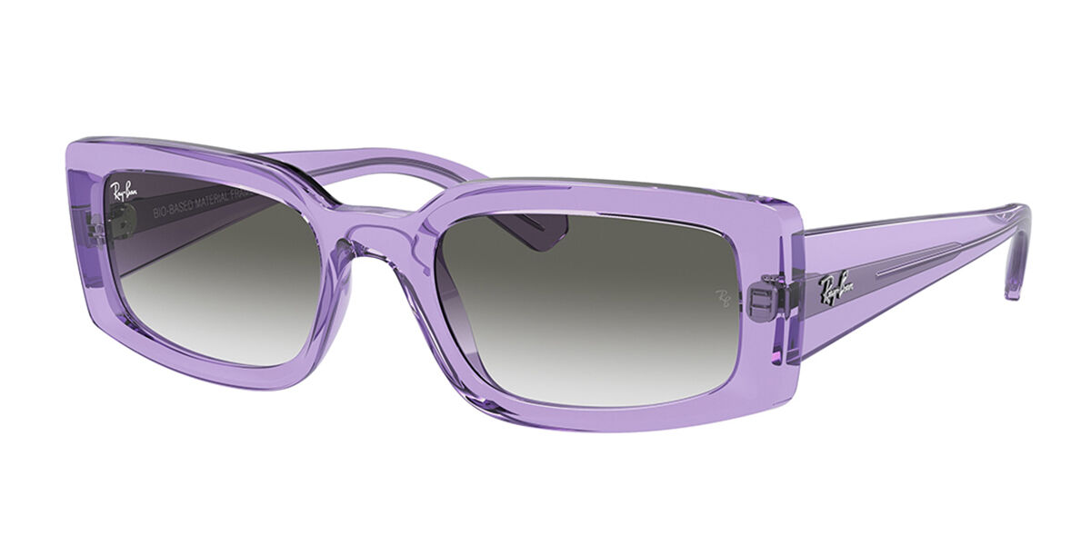 Image of Ray-Ban RB4395F Kiliane Asian Fit 66858E Óculos de Sol Purple Masculino PRT