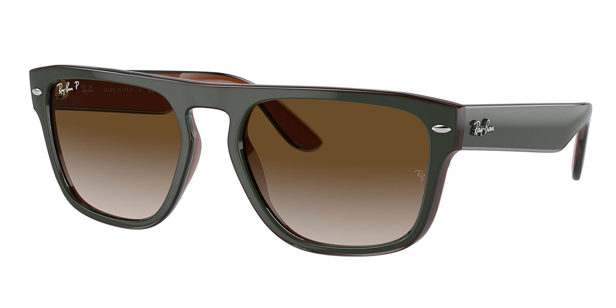 Image of Ray-Ban RB4407 Polarized 6732T5 Óculos de Sol Marrons Masculino PRT