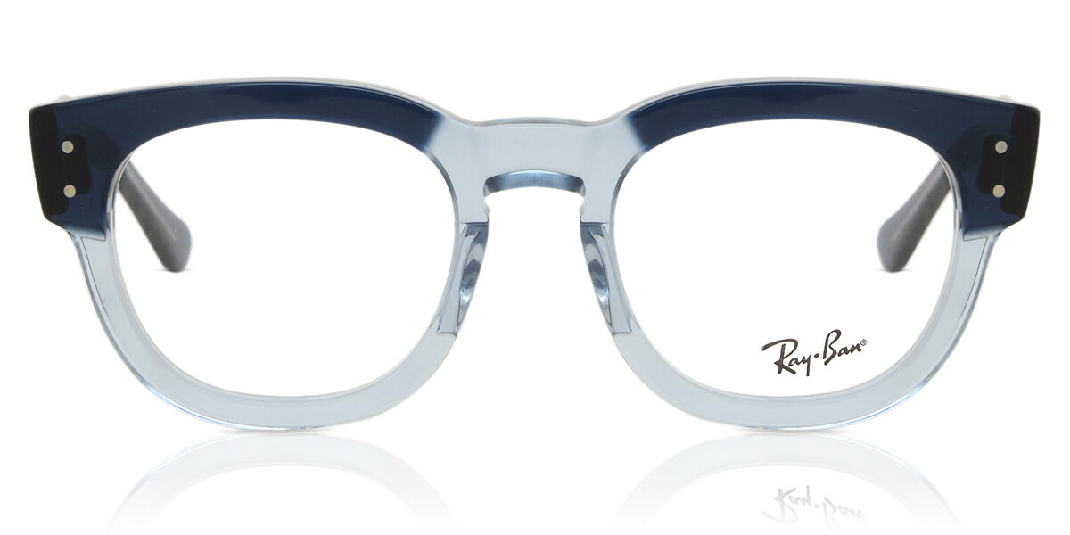 Image of Ray-Ban RX0298V Mega Hawkeye 8324 Óculos de Grau Azuis Masculino BRLPT