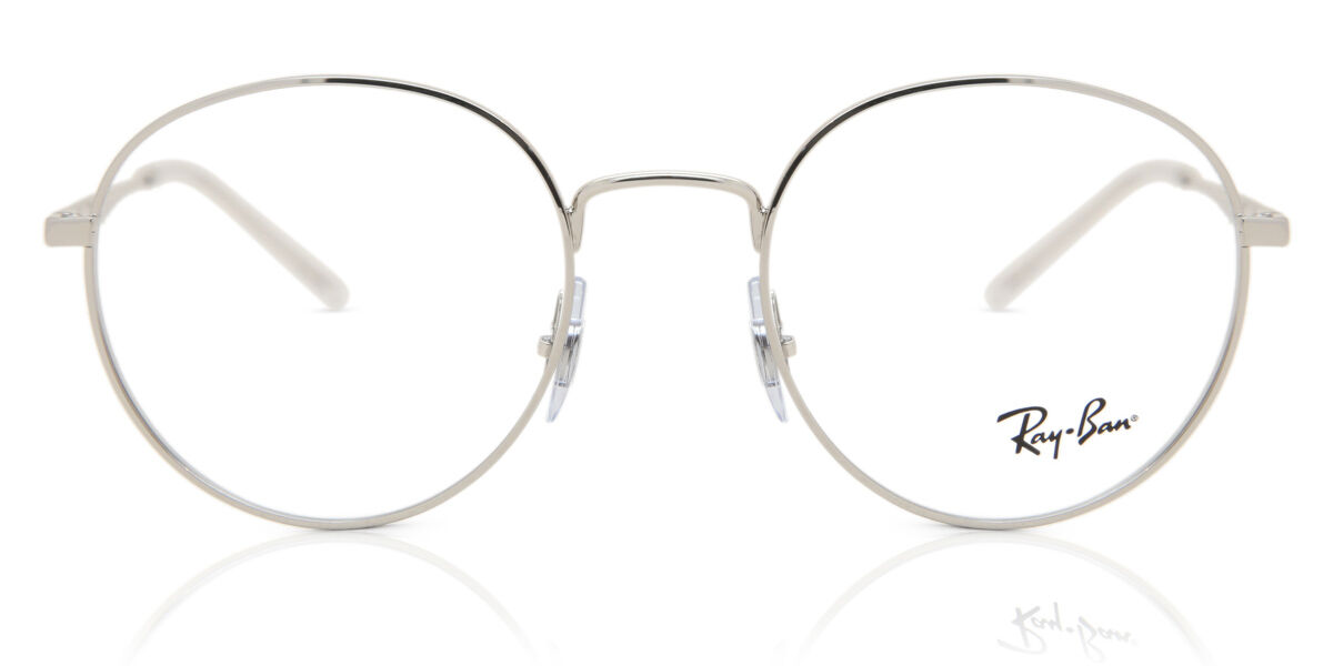 Image of Ray-Ban RX3681V 2501 Óculos de Grau Prata Masculino BRLPT