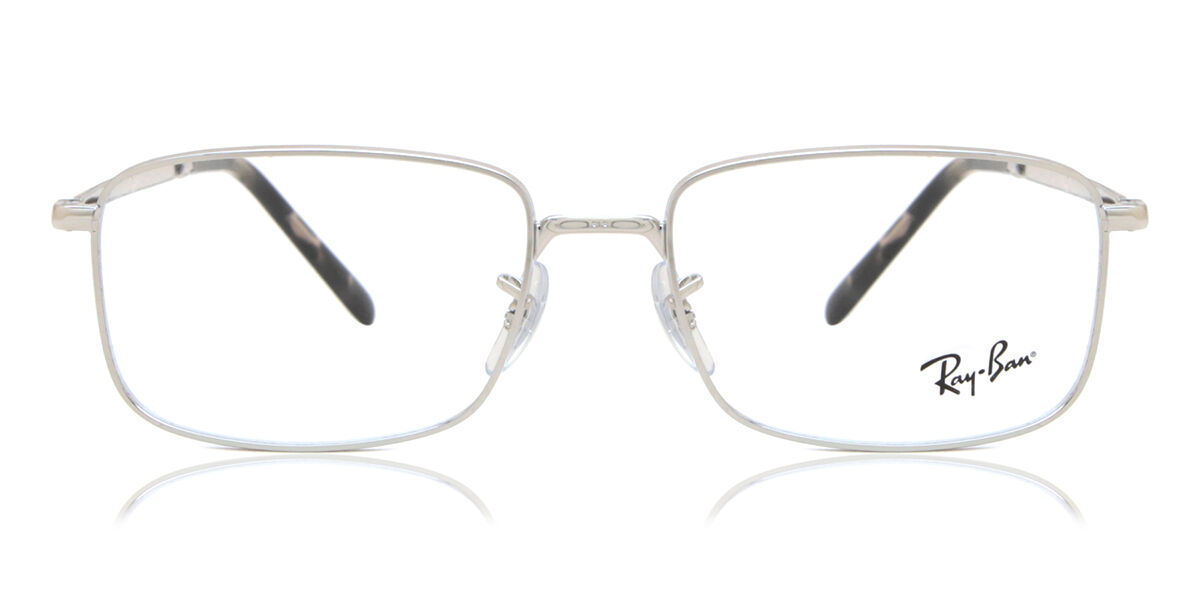 Image of Ray-Ban RX3717V Asian Fit 2501 Óculos de Grau Prata Masculino PRT