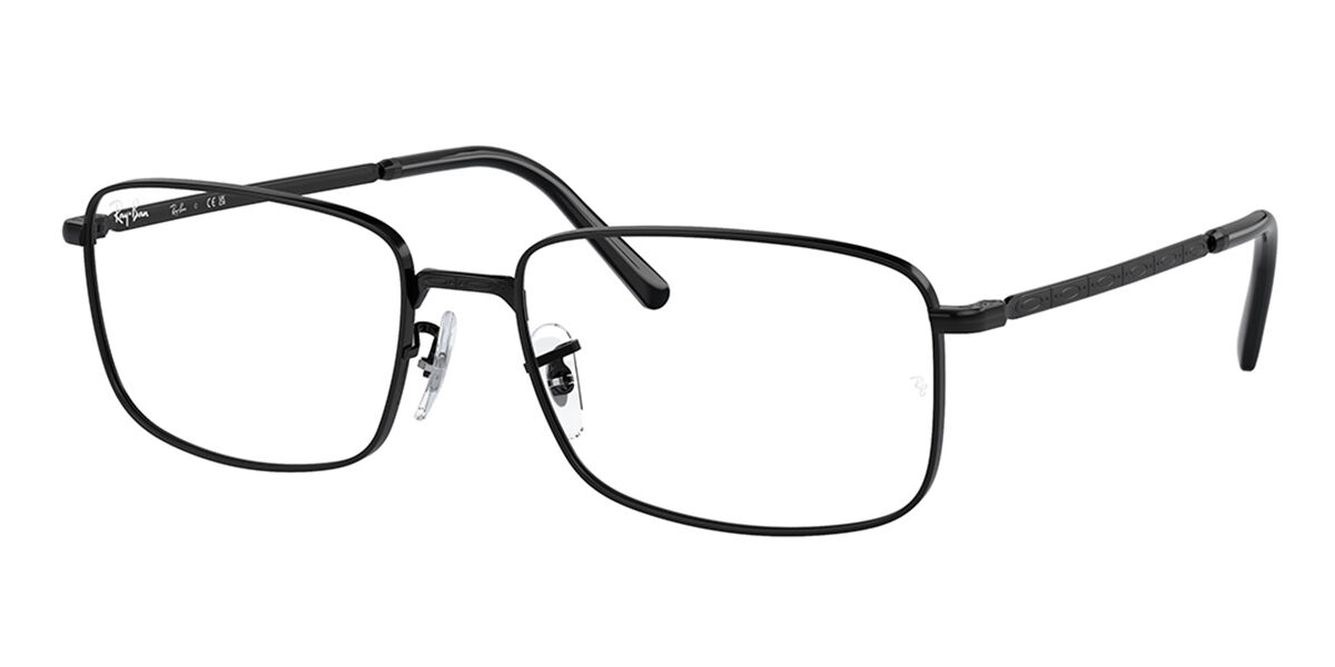 Image of Ray-Ban RX3717V Formato Asiático 2509 Óculos de Grau Pretos Masculino BRLPT