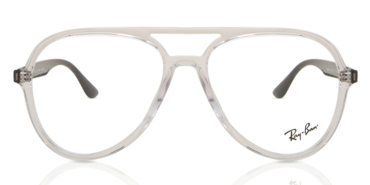 Image of Ray-Ban RX4376VF Asian Fit 5943 57 Genomskinliga Glasögon (Endast Båge) Män SEK