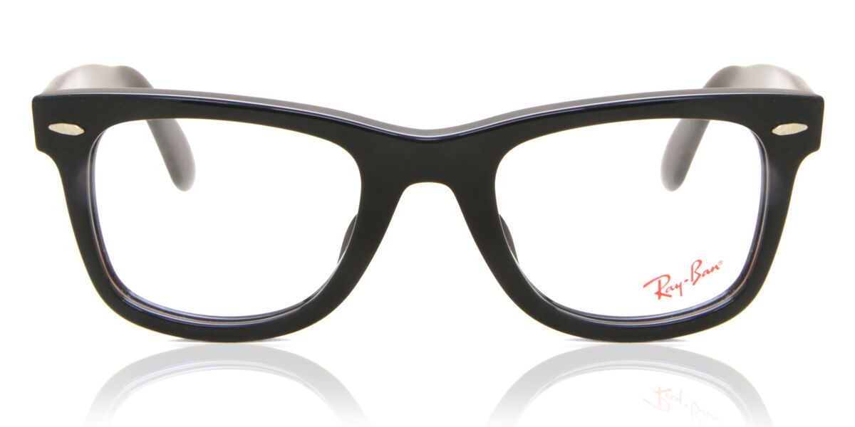 Image of Ray-Ban RX5121F Formato Asiático 2000 Óculos de Grau Pretos Masculino BRLPT