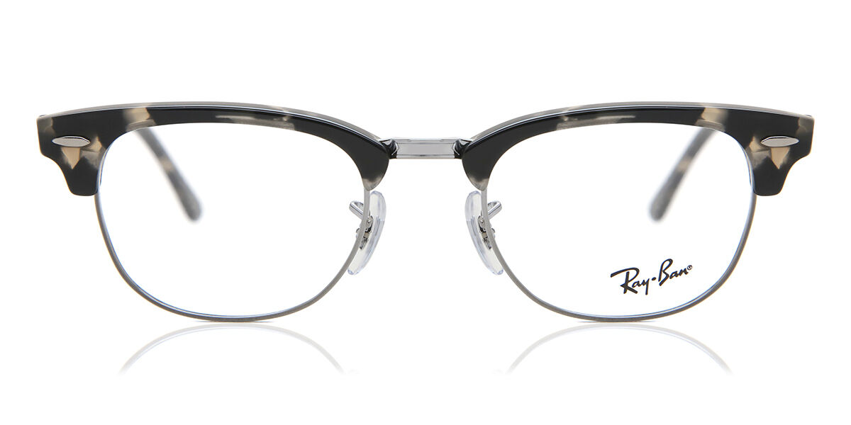 Image of Ray-Ban RX5154 Clubmaster 8117 Óculos de Grau Tortoiseshell Masculino PRT