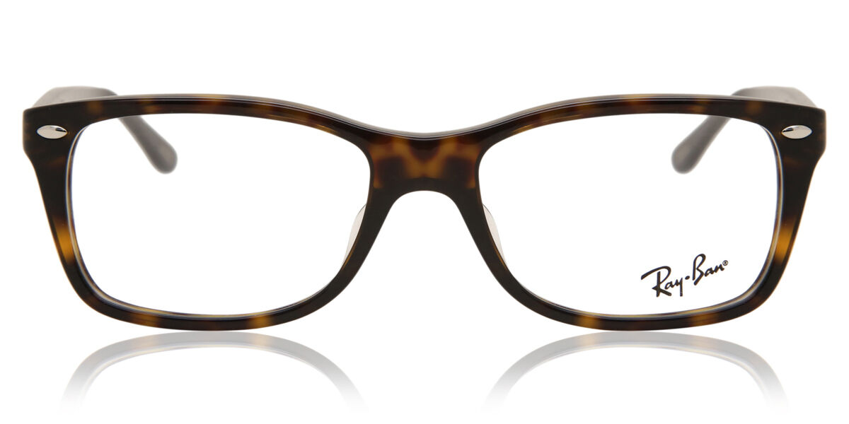 Image of Ray-Ban RX5228F Highstreet Asian Fit 2012 53 Lunettes De Vue Homme Tortoiseshell (Seulement Monture) FR