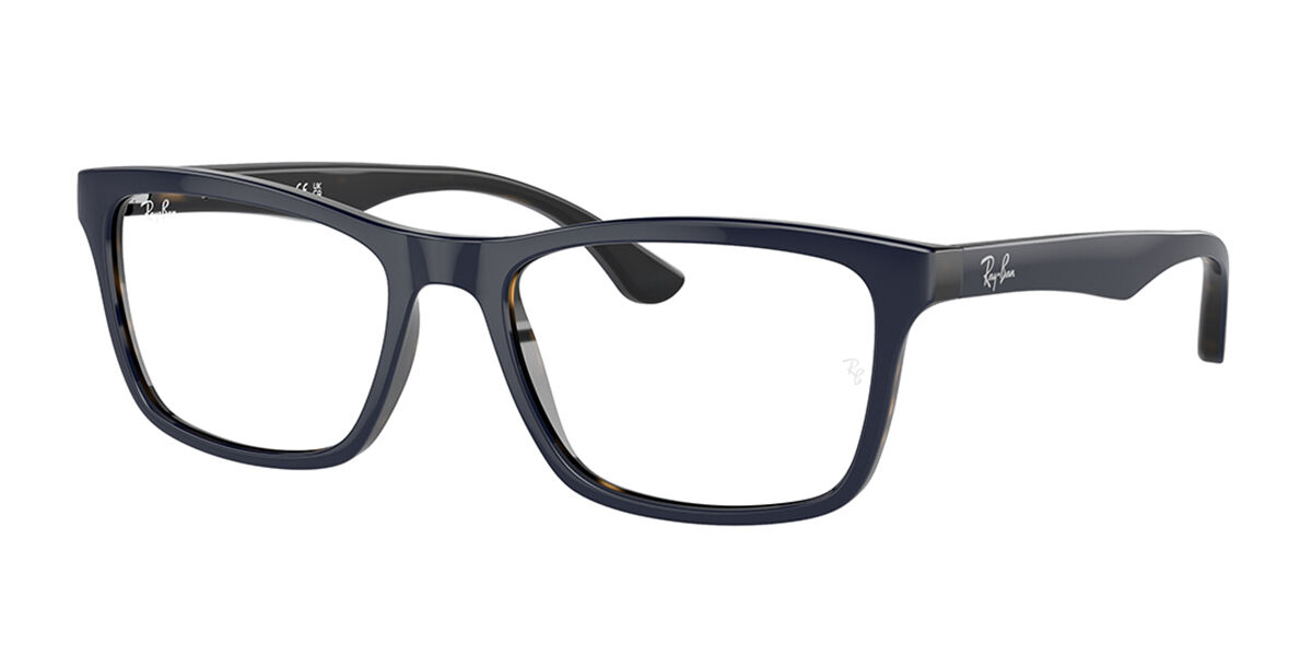 Image of Ray-Ban RX5279F Asian Fit 8283 Óculos de Grau Azuis Masculino PRT