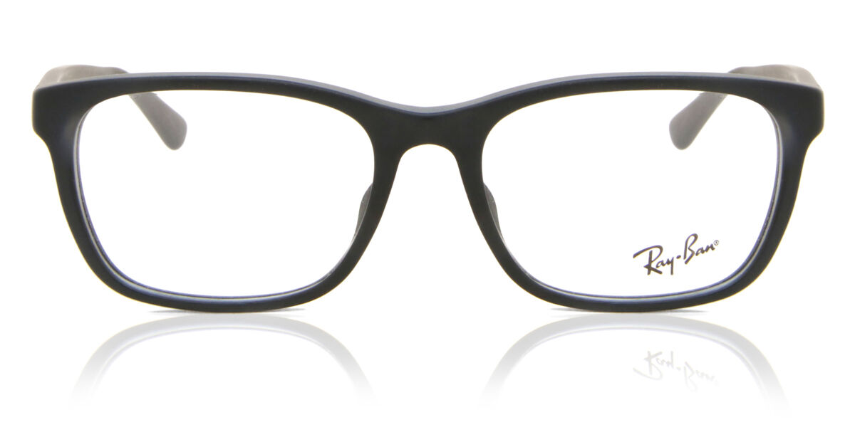 Image of Ray-Ban RX5315D Formato Asiático 2477 Óculos de Grau Pretos Masculino BRLPT