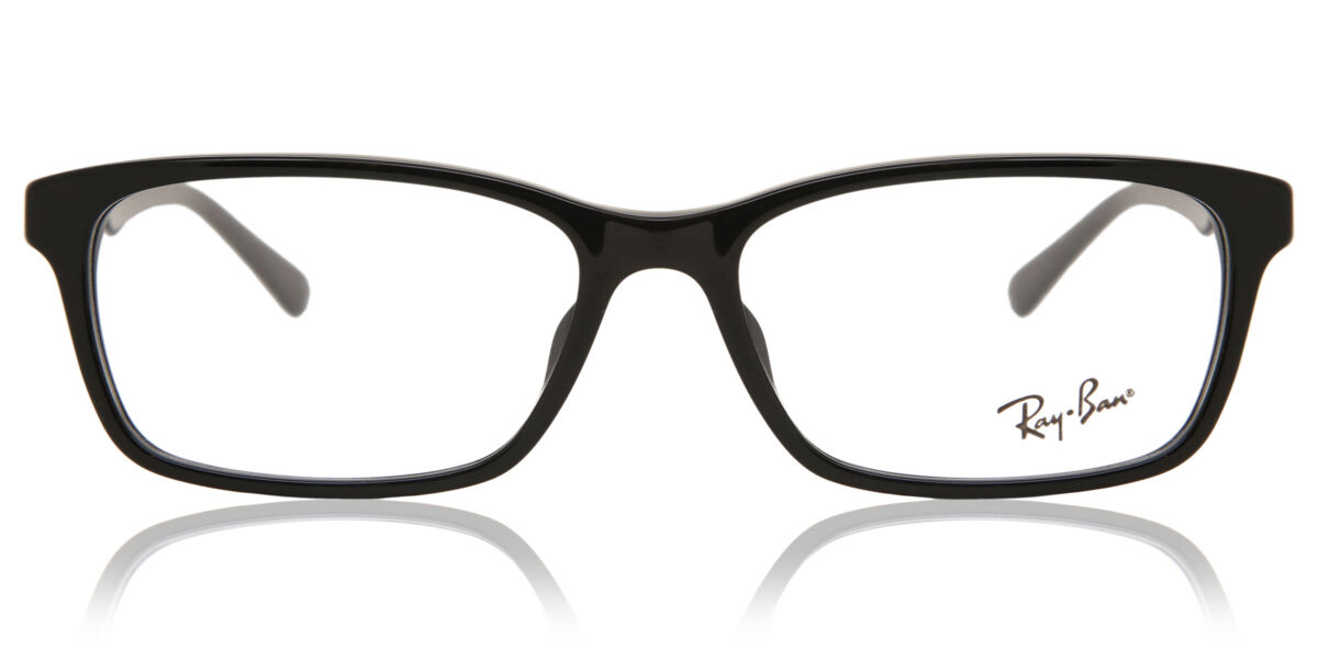 Image of Ray-Ban RX5318D Formato Asiático 2000 Óculos de Grau Pretos Masculino BRLPT