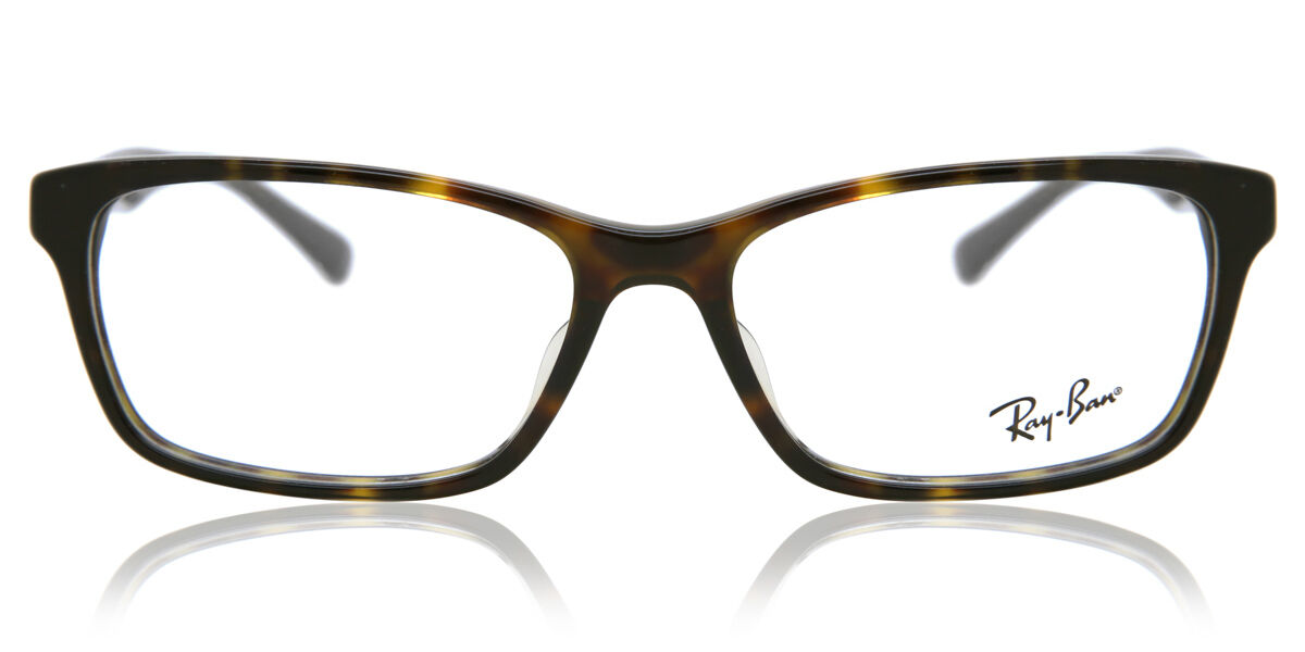 Image of Ray-Ban RX5318D Formato Asiático 2012 Óculos de Grau Tortoiseshell Masculino BRLPT