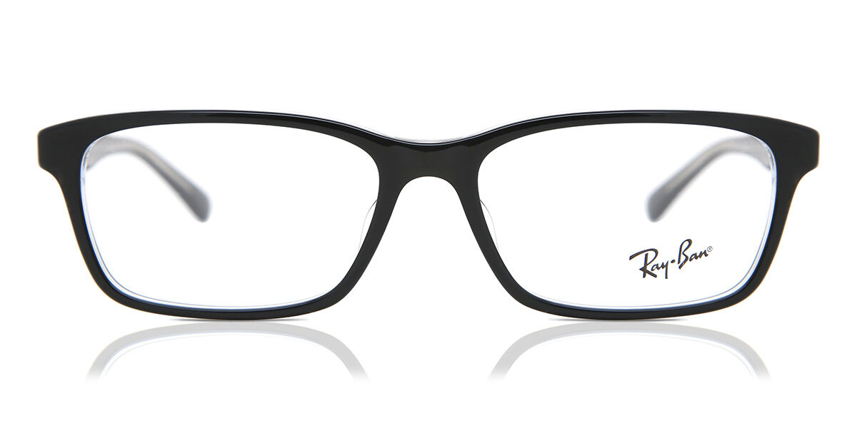 Image of Ray-Ban RX5318D Formato Asiático 2034 Óculos de Grau Pretos Masculino BRLPT