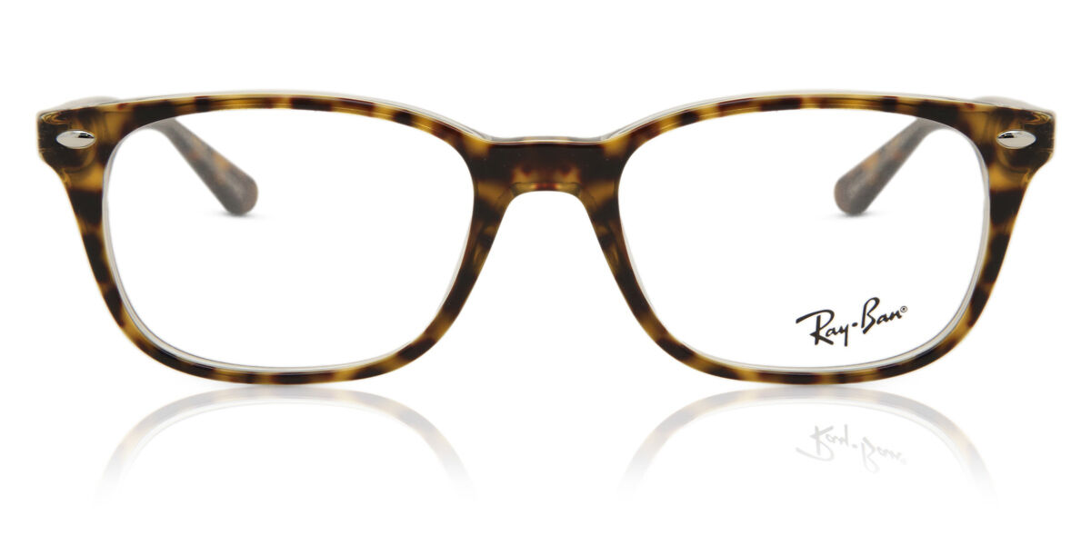 Image of Ray-Ban RX5375 5082 Óculos de Grau Tortoiseshell Masculino BRLPT