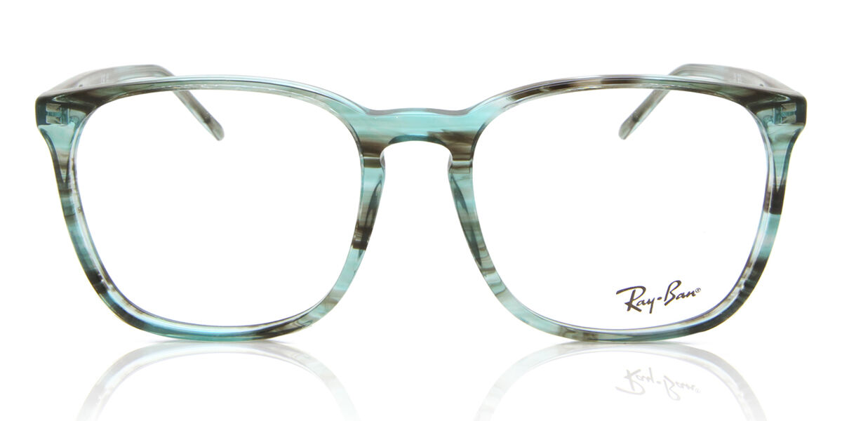 Image of Ray-Ban RX5387 8362 Óculos de Grau Verdes Masculino PRT