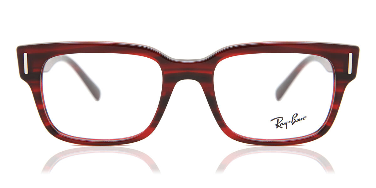 Image of Ray-Ban RX5388 8054 Óculos de Grau Vermelhos Masculino BRLPT